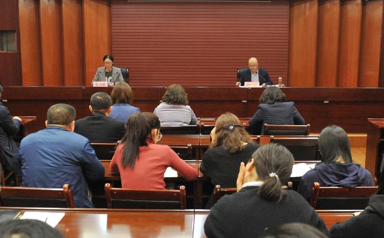 机关党委开展教职工学习交流成果汇报大会 机关党委开展教职工学习交流成果汇报大会